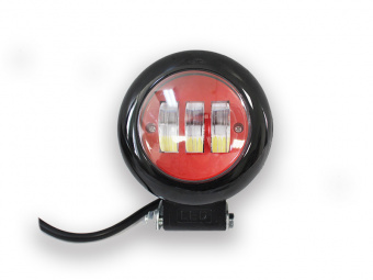 Фара п/т 3 диода R3-30W Red круглая (TAC-015LED) Ф-0706 FURA - 3