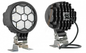 Фара рабочего света со светодиодами LED с кронштейном omega с проводом CRC3F.50482 WESEM ПОЛЬША - 2