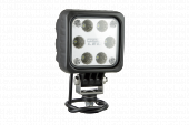 Фара рабочего света со светодиодами LED с проводом 2500lm - модуль LED 12V-24V/провод 0/5 м LED6F.4