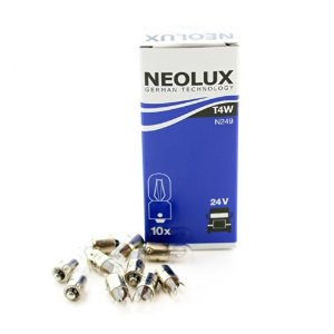 Лампа автомобильная 24V 4W BA9s N249 NEOLUX ЕВРОСОЮЗ - 2