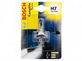 Лампа автомобильная 12V H7 55W Longlife day (блистер) 1987301057 BOSCH ГЕРМАНИЯ