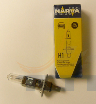 Лампа галогенная 12V H-1 55W (б/пров) 48320 NARVA ГЕРМАНИЯ - 2