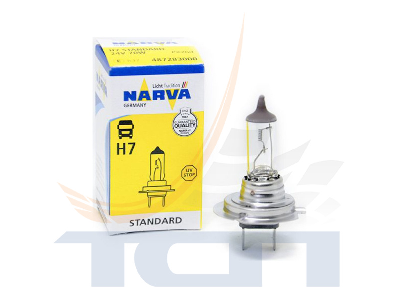 Лампа автомобильная 24V H7 70W (PX26d) 48728 NARVA - 3