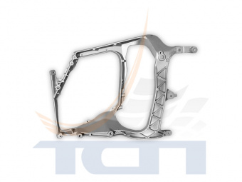 Кронштейн фары левый металл DAF XF106 T160019 ТСП - 2