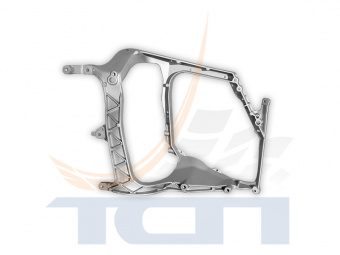 Кронштейн фары правый металл DAF XF106 T160020 ТСП - 2